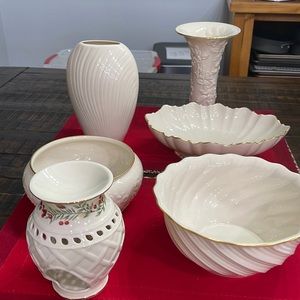 Set of Lenox pieces